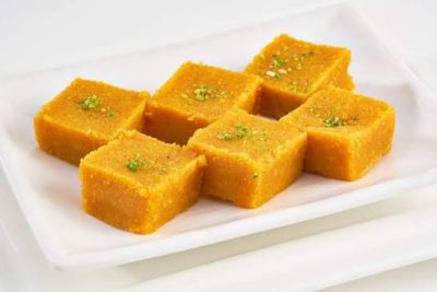 Moong Dal Barfi